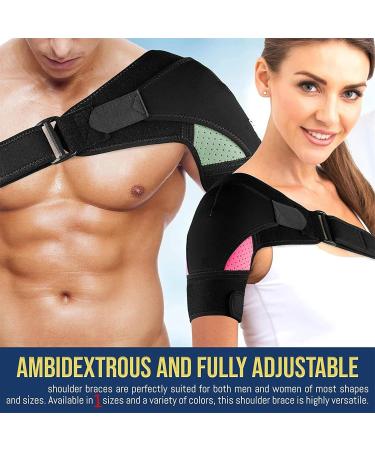 Arthrodesis Shoulder Subluxation Brace | Adjustable Neoprene Support - Breathable Comfortable & International Shipping - Buy Online on GoSupps.com