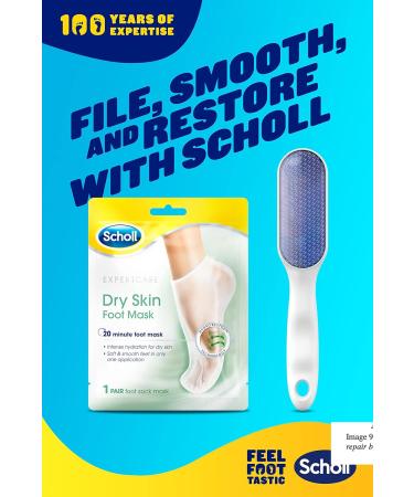 Scholl Nano-Glass Foot File and Callus Remover for Gentle Hard Skin Removal - Buy Online on GoSupps.com