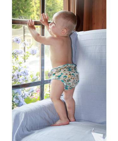 Shop Petit Lulu One Size Diaper (5-16 kg) - Snap Fasteners with Australian Animals Design | Eco-Friendly & Sustainable Cloth Diapers for International Shipping - Buy Online on GoSupps.com