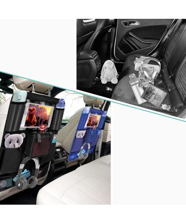 Toniebox Holder Car Organiser with Tablet Bag - Seat Back Cover for Kids' Car Accessories - Black - Buy Online on GoSupps.com