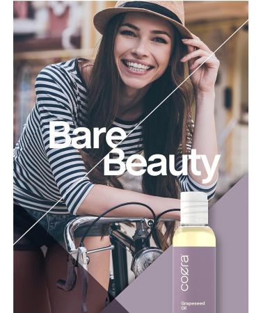 Horb ach Grapeseed | 4 fl oz | Moisturizing Oil for Face Hair Skin and Nails | Free of Parabens SLS & Fragrances | Coera - Buy Online on GoSupps.com