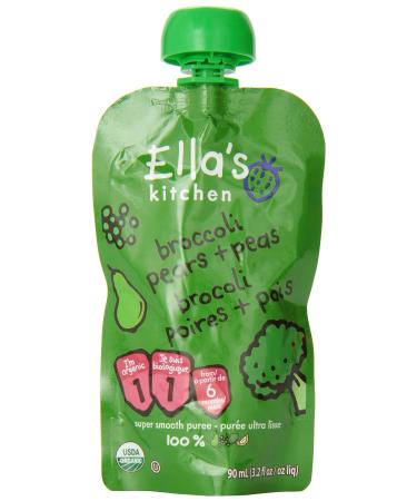 Ella's Kitchen Broccoli Pears and Peas 28-count