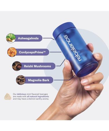 Rebalance Dream Sleep Mints for Restful Nights Melatonin Free Lozenges to Help Calm for a Deep Sleep Sugar-Free 31 Count (1 Month Supply) - Buy Online on GoSupps.com