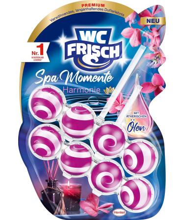 WC Frisch Spa Momente Harmonie & Vitality Toilet Stones - Essential Oil Fragrance Experience | 2x50g | International Shipping - Buy Online on GoSupps.com