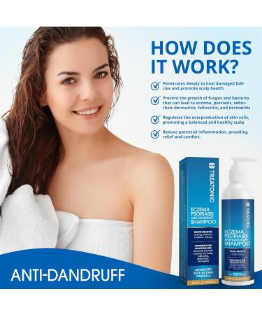 Best Eczema & Psoriasis Shampoo | Seborrheic Dermatitis & Scalp Treatment - International Shipping - Buy Online on GoSupps.com