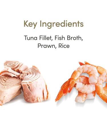 Applaws Premium Natural Cat Food - Tuna Fillet & Shrimps in Broth 156g Can (24 Pack) - Buy Online Internationally - Buy Online on GoSupps.com