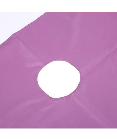 Verdant Touch Disposable Beauty Salon Bed Cover - Waterproof Polyester Massage Bed Sheets (2PCs) | White & Purple Breathable Hotel Bedding Supplies - Buy Online on GoSupps.com