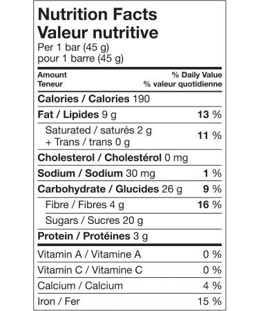 Larabar Gluten Free Chocolate Brownie Fruit and Nut Energy Bar 16-Count 720 Gram & Gluten Free Chocolate Chip Fruit and Nut Energy Bar 16-Count 720 Gram - Buy Online on GoSupps.com