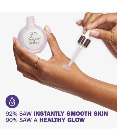 Olay Super Serum with Niacinamide Vitamin C Collagen Peptide Vitamin E & AHA 30 mL - Buy Online on GoSupps.com