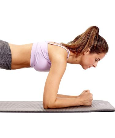 Gaiam Essentials Thick Yoga Mat 72 Fitness & Exercise Mat + Carrier Strap | 24 x 2/5 Orange - Buy Online on GoSupps.com