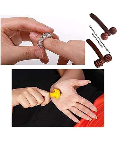 Japjy Acupressmatte Blue Family Kit - Complete Acupressure Set with Magnets Pyramids Sujok Ring & More for Ultimate Relaxation and Wellness - Buy Online on GoSupps.com