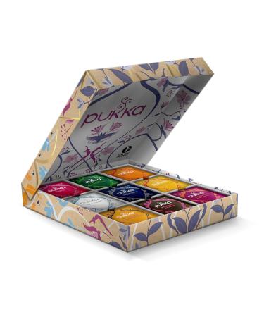 Pukka Favorite Selection Box - 9 Delicious Organic Teas | Sustainable Birthday Gift | 45 Tea Nights of 100% Biological Ingredients - Buy Online on GoSupps.com