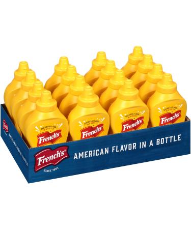 French's Classic Yellow Mustard, 14 oz (Pack of 16) Mustard 14 Ounce (Pack of 16)