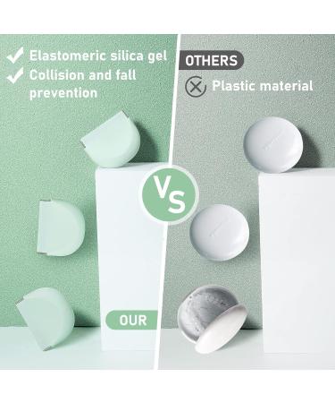 2023 Upgraded Retainer Case | Denture & Aligner Cleaner | Food Grade Silicone | Vent Holes | Portable Orthodontic Mouth Guard Case (Green) - Buy Online on GoSupps.com