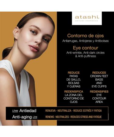 Atashi Cellular Cosmetics Atashi | Daily Anti-Aging Ritual Chest | Repair Cream + Eye Contour + Magic Body Oil | 50Ml + 15Ml + 60Ml - 125 ml - Buy Online on GoSupps.com