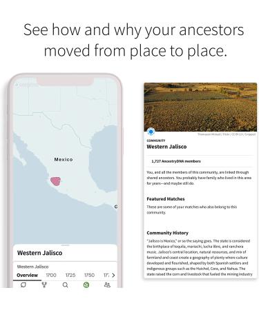 AncestryDNA Genetic Ethnicity Test Kit | Get Your Ethnicity Estimate - Buy Online on GoSupps.com
