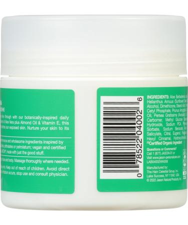 Jason Soothing Aloe Vera 89% Moisturizing Creme 4 oz - Hydrating Skin Care (Pack of 1) - Buy Online on GoSupps.com