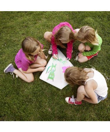 DIY Kite Making Kit Bulk - White Diamond Kite Kits for Kids (3 Pack) - Buy Online on GoSupps.com