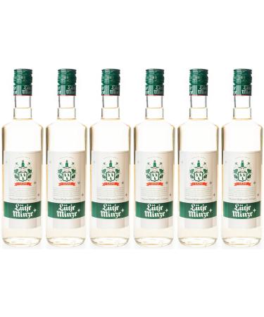 L tje Minze peppermint liqueur (6 bottles of 700ml each)