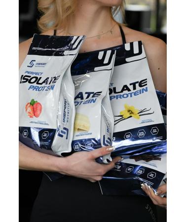  INSPORT Nutrition PERFECT ISOLATE PROTEIN - Professional Sports Supplement - Protein Isolate - BCAA - EAA - Pure WPI - 23 Servings - 700g Powder - Taste: (Salted Caramel) - Buy Online on GoSupps.com