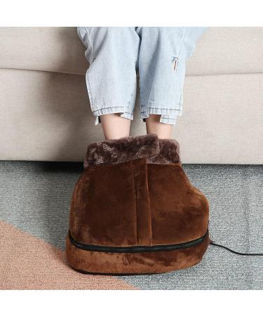 Buy AxtMR Heated Slippers - Removable Zipper Foot Warmer Quick Heating Gray Split Design | International Shipping Available - Buy Online on GoSupps.com