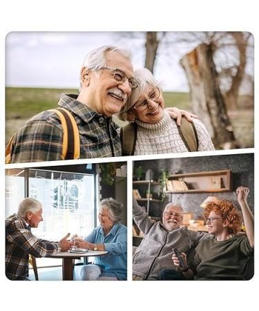 Rechargeable Hearing Aids for Seniors with Noise Cancelling - EARRCK Nano Amplifier with Volume Control and Charging Case (Beige) - Buy Online on GoSupps.com