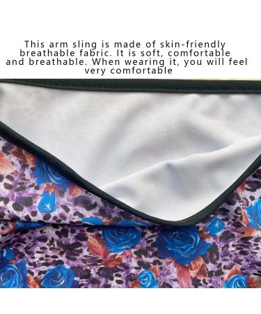 Breathable Kids Arm Sling for Elbow Injury - Adjustable Waist Belt Pediatric Support for Broken Arm & Rotator Cuff - Rose - Child Size - Buy Online on GoSupps.com