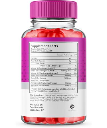 VitazenLabs Keto Gummies (2 Pack) - ACV 1000mg Apple Cider Vinegar Supplement for Men & Women | Vegan Formula 120 Gummies - Buy Online on GoSupps.com