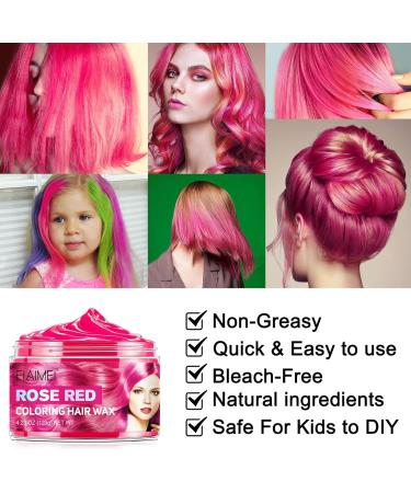 Washable temporary plant formula for colored and natural hair 120 g - Washable styling wax - Buy Online on GoSupps.com