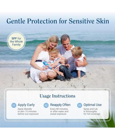 Florida Glow SPF 50 Sunscreen Spray- Hawaii 104 Reef Act & Florida Keys Compliant Broad Spectrum Water Resistant Sport Sun screen - Child Friendly PABA Free & Oxybenzone Free (5.5 Fl Oz 2-pack) 5.49 Ounce (Pack of 2) SPF 50  - Buy Online on GoSupps.com