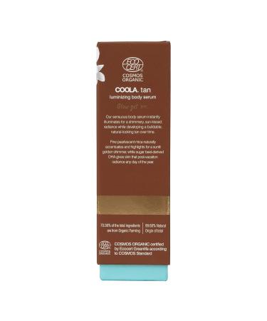 Coola Organic Sunless Self Tanner Body Serum - Anti-Aging Vegan Skincare, Pi a Colada, 5 Fl Oz - Buy Online on GoSupps.com