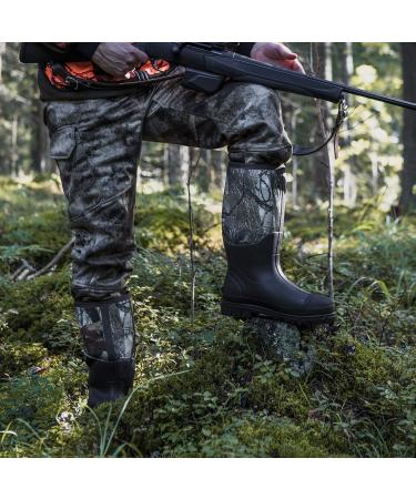 HISEA Men's Neoprene Rubber Insulated Work Boots with Camo Design - Buy Online on GoSupps.com