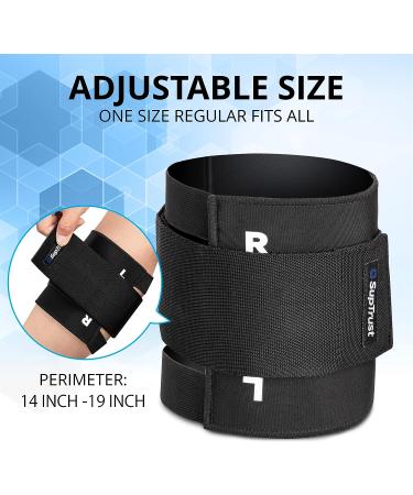 Sciatica Pain Relief Calf Brace 14-19INCH - ReActive+ Pressure Pad for Maximum Relief - Suptrust 2023 - Buy Online on GoSupps.com