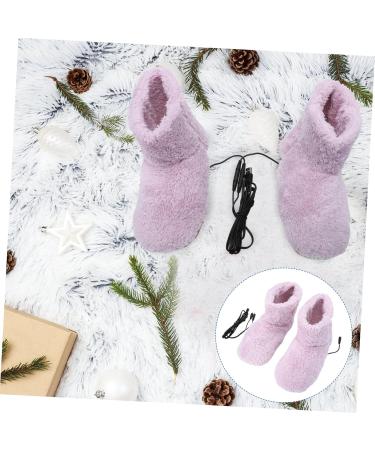 Buy Pretyzoom Electrically Heated Shoes & Warm Slippers - USB Foot Warmers with Massage | Winter Comfort & Luxury - Buy Online on GoSupps.com