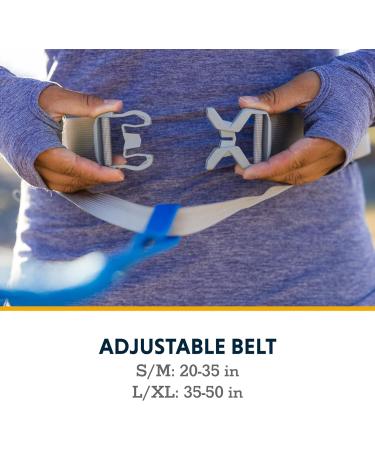 Ruffwear Trail Runner Belt - Comfortable Hip Belt for On-Leash Dog Running | Hugging-Free Robust with Bags - Braiding Green Small/Medium - Buy Online on GoSupps.com