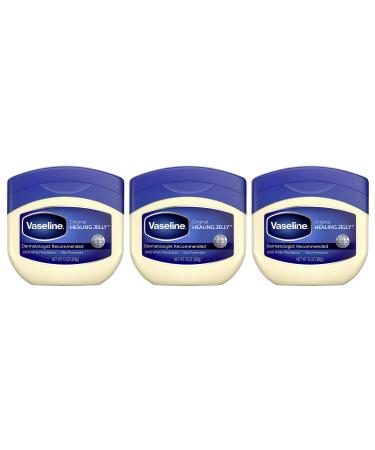 Vaseline Petroleum Jelly, Original, 13 Ounce (Pack of 3), Packaging may vary. fragrance free 13 Ounce (Pack of 3)