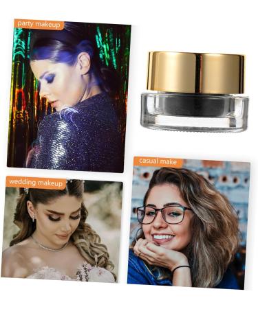 SKISUNO 2pcs Fashion Eyeliner Cosmetic Eyeliner Eye Liner Gel Eyeliner Pot Gel Eyeliner Pencil Eyebrow Gel - Buy Online on GoSupps.com