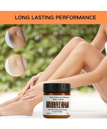XYFSZDQJZHG Dark Knees and Elbow Remover Underarm Cream Body Moisturizer Lotion Dark Toe Knuckle Treatment Removal Skin Cream for Armpit Inner Thigh Neck Private Part Intimate Legs (120g) - Buy Online on GoSupps.com