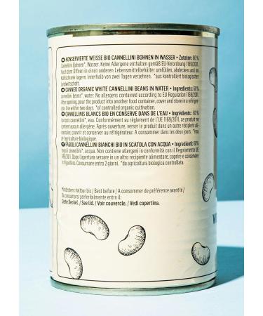 Buy Koro Organic White Cannellini Beans 12x240g - Preservative-Free Ready to Eat Versatile Cooking - Controlled Organic Cultivation - Buy Online on GoSupps.com