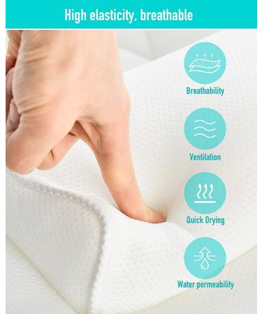 4D Air Mesh Bath Pillow with Neck and Shoulder Support - Spa Headrest for Ultimate Comfort and Relaxation | 6 Suction Cups for Women & Men - Buy Online on GoSupps.com