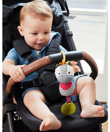 Skip Hop Bandana Buddies Baby Activity Chime & Teether Stroller Toy  Zebra - Buy Online on GoSupps.com