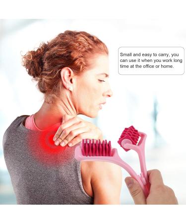 Besportble Y-Shape Hand Massager - Multi-Use Self-Massage Device for Legs Neck Arms & Elbows - Red Body Muscle Tension Relief - Buy Online on GoSupps.com