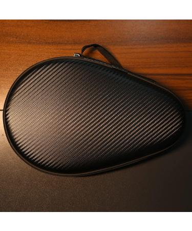 Rintifia Hard Shell Ping Pong Paddles Case - Portable Storage Bag for 2 Rackets - Table Tennis Cover for Balls - Drop-Resistant & Durable - Black - Buy Online on GoSupps.com