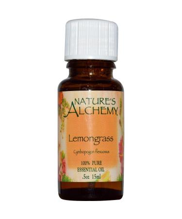 Nature's Alchemy Essential Oil Lemongrass 0.5 oz
