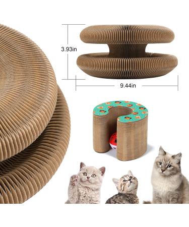 PetHse Magic Organ Cat Scratching Board - Interactive Scratch Pad Toy with Toy Bell Ball - Buy Online on GoSupps.com