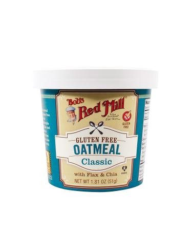Bobs Red Mill Classic Oatmeal Cup  1.81 Ounce - 12 per case. - Buy Online on GoSupps.com