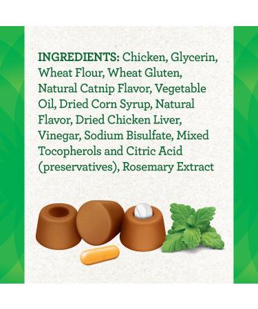 Feline GREENIES Pill Pockets for Cats - Catnip Flavor - 1.6 oz (45 Treats) - Buy Online on GoSupps.com