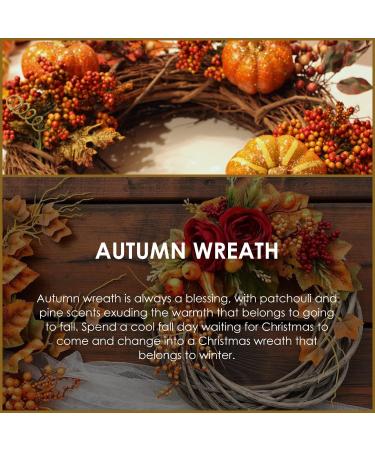Buy SALUBRITO Fall Essential Oil 4 Fl.Oz - Autumn Wreaths Fragrance for Diffuser Candle Soap Making | Strong Scented Autumn Oil - Buy Online on GoSupps.com