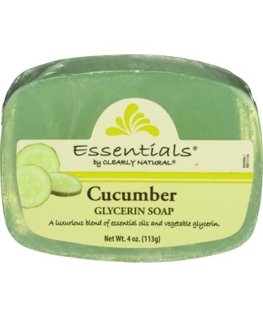 Clearly Natural Glycerine Bar Soap Cucumber 4 Ounce Bar(S)