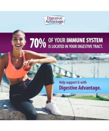 Digestive Advantage Daily Probiotic Gummy for Kids Multi Natural Fruit Flavours 80.0 Count natural fruit flavours 80 Count (Pack of 1) - Buy Online on GoSupps.com